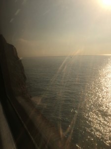 A view from the train to Barcelona